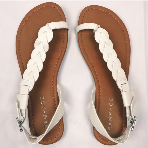 rampage braided sandals